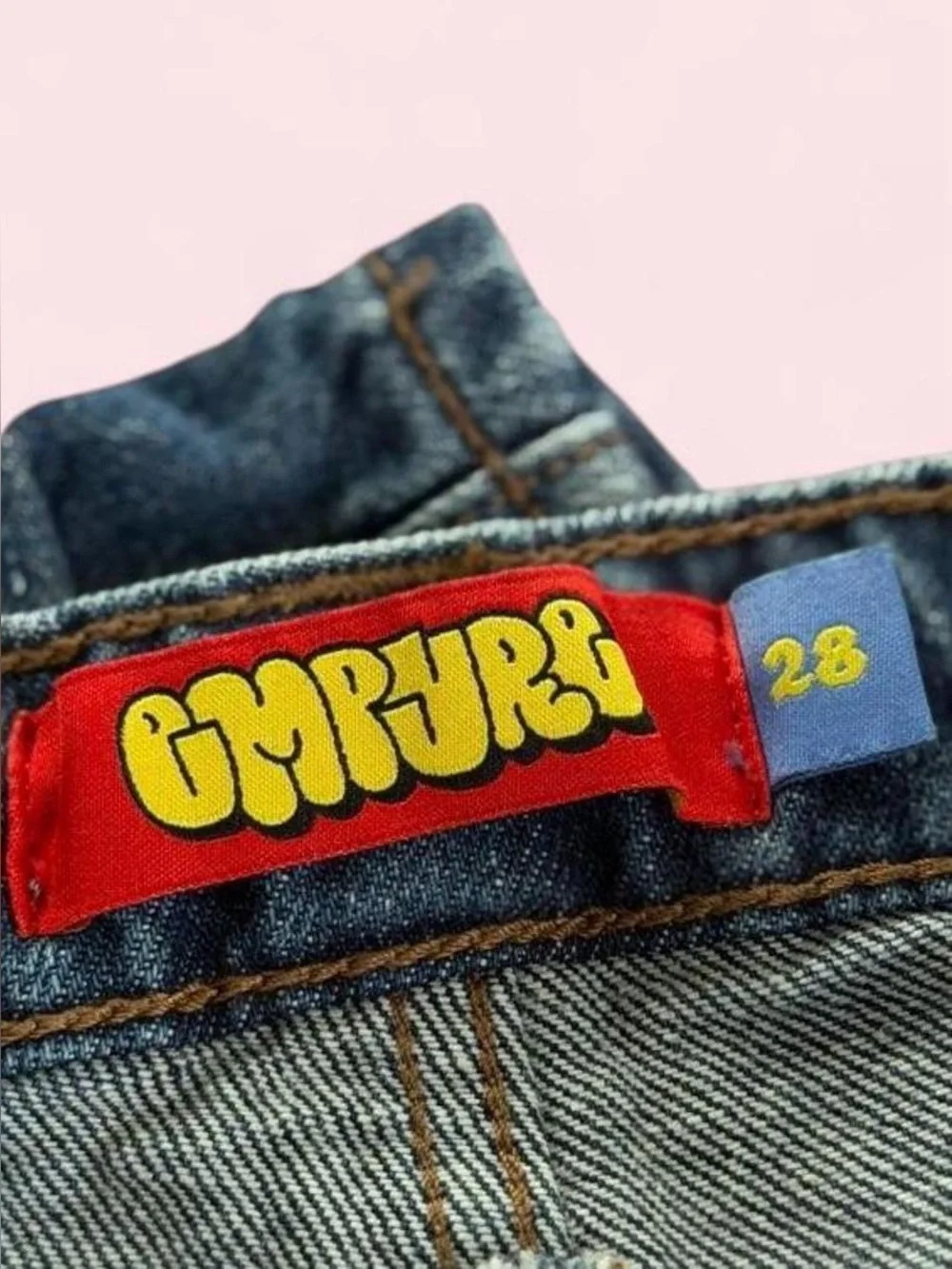 Empyre Ultra Wide Leg Skate Jeans Streetwear Grunge 28